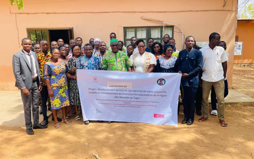 Atelier technique avec les services de santé dans les Savanes, lancement du projet de renforcement de l’accès au service de santé en partenariat avec Première Urgence International
