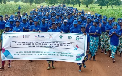 Caravane communautaire dans les Savanes : l’ONG 3ASC renforce la promotion des PODI avec une forte mobilisation à Gbantchal et Nassikou